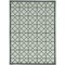 Homeroots 91 x 130 in. Ivory or Grey Polypropylene Rug 375027 - alternate 2